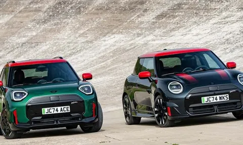 MINI JCW điện đầu tiên ra mắt: Mạnh 255 mã lực, 0-100km/h trong 5,9 giây, có chế độ ‘boost’ cực mạnh tức thời