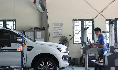 Cho phép xuất trình đăng ký xe trên VNeID khi đi đăng kiểm xe