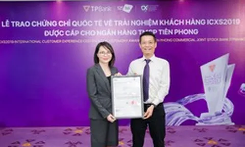 TPBank xác lập chuẩn mới với chứng chỉ trải nghiệm khách hàng quốc tế ICXS2019