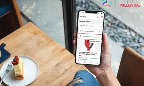 Prudential tự động hóa quy trình chi trả quyền lợi bảo hiểm giúp khách hàng trải nghiệm nhanh chóng, thuận tiện