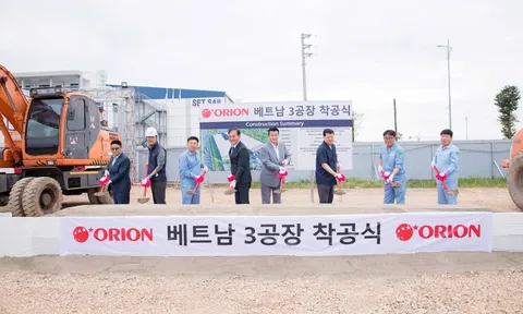 Orion khởi công nhà máy Yên Phong 2C – Bước tiến mới trong chiến lược phát triển bền vững tại Việt Nam