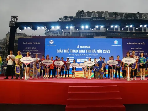 Giải thể thao giải trí thành phố Hà Nội 2023: Lan tỏa phong trào tập luyện và thi đấu thể thao