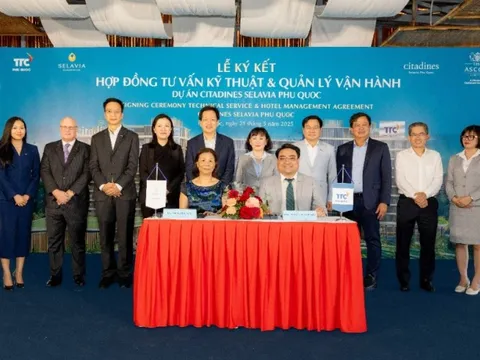 TTC Phú Quốc và Ascott ký hợp đồng vận hành Citadines Selavia Phu Quoc