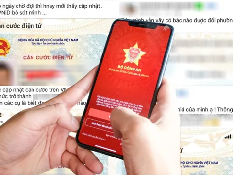 Cảnh báo liên quan trào lưu khoe CCCD sau sáp nhập