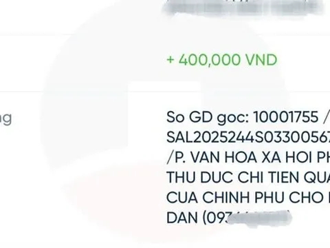 Nhiều ngân hàng chi trả hơn 1.100 tỉ đồng quà tặng 100.000 đồng cho người dân