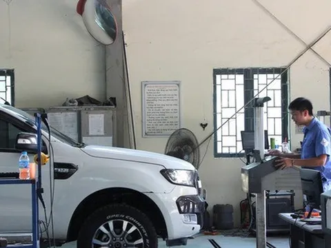 Cho phép xuất trình đăng ký xe trên VNeID khi đi đăng kiểm xe