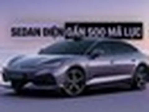 Denza Z9S lộ diện: Sedan thuần điện dài hơn 5 m, mạnh gần 500 mã lực, sạc đầy đi 920 km