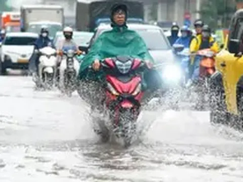 Từ chiều nay, miền Bắc bước vào đợt mưa rất lớn