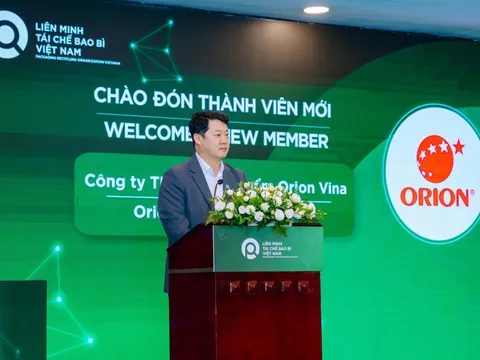 Orion Vina chính thức là thành viên của Liên minh Tái chế bao bì Việt Nam