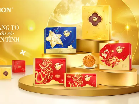 Orion Trung thu 2025 – Khi nghệ thuật Indochine hòa quyện trong từng hộp bánh chân tình