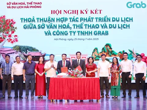 Grab Việt Nam ký hợp tác với Hải Phòng đẩy mạnh xúc tiến quảng bá du lịch