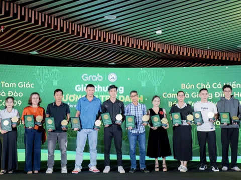 Grab và Hiệp hội Văn hóa Ẩm thực TP. Đà Nẵng vinh danh hàng loạt quán ngon địa phương