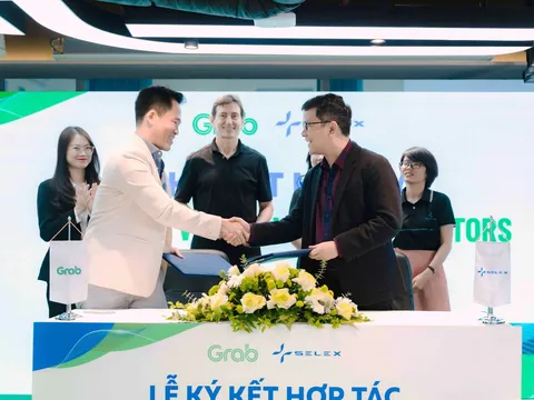 Grab Việt Nam và Selex Motors ký thỏa thuận hợp tác nhằm thúc đẩy phát triển giao thông xanh