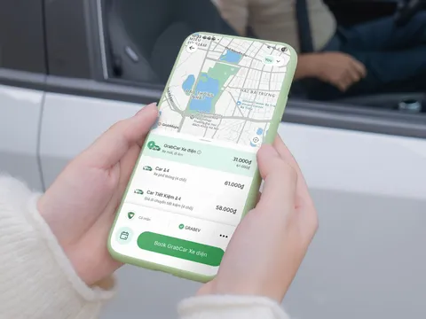 Grab thử nghiệm dịch vụ GrabCar xe điện
