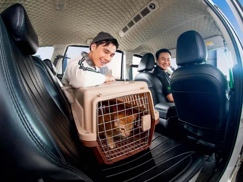 Grab mở rộng thử nghiệm dịch vụ GrabCar Thú Cưng
