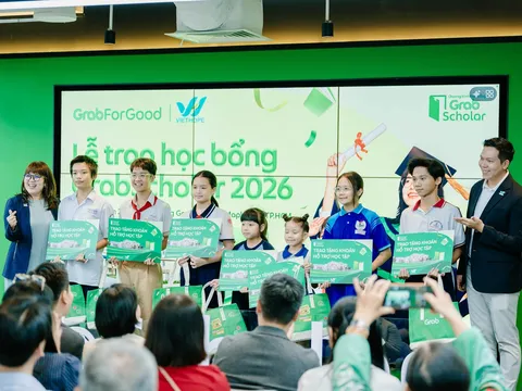GrabScholar 2026 tiếp sức hành trình học tập của hơn 300 học sinh, sinh viên