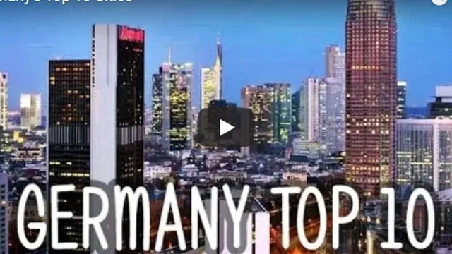 Germany's Top 10 Cities